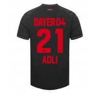 Billiga Bayer Leverkusen Amine Adli #21 Hemma fotbollskläder 2023-24 Kortärmad